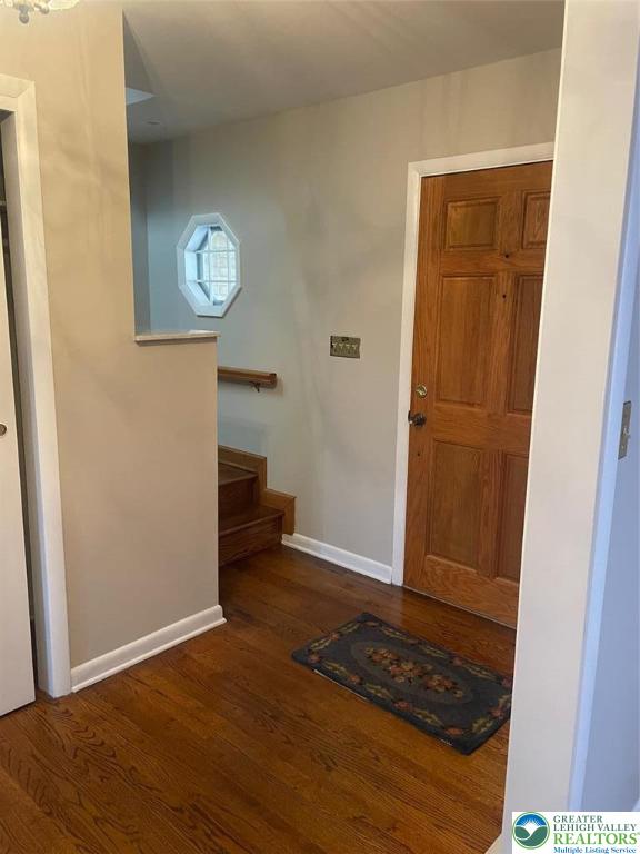 3516 Edinburgh Road Allentown, PA 18104 - Photo 21 of 36 Foyer and hardwood stairs to second floor