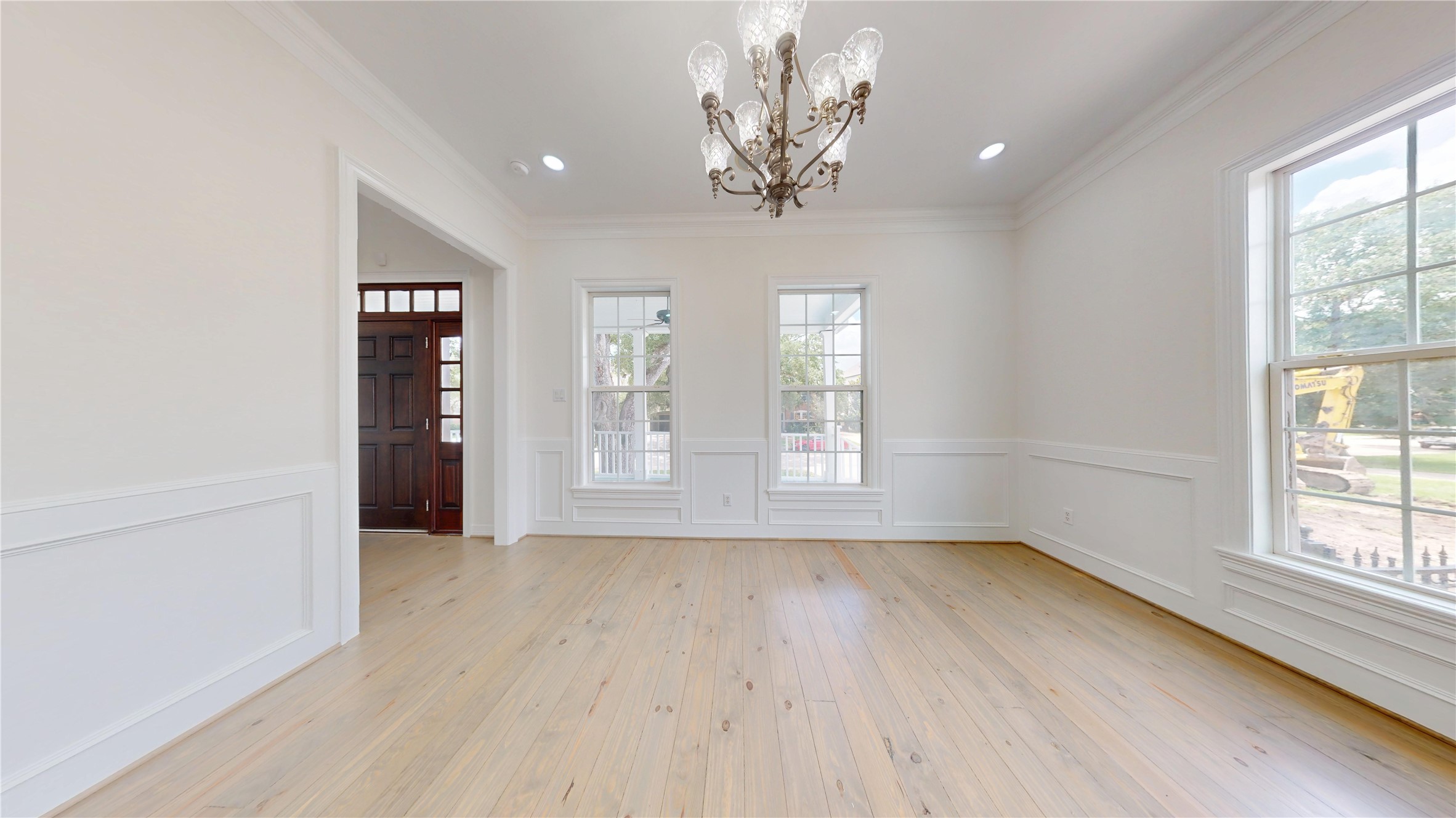 4050 Dumbarton Street Houston, TX 77025 - Photo 20 of 48 Formal Dining Room area. Refinished Pinewood Floors and lots of natural lighting.