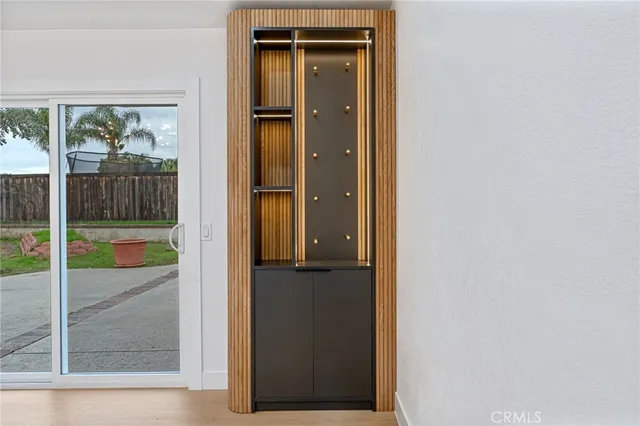 a view of front door