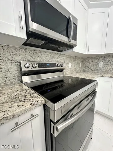 a close view of washer and dryer