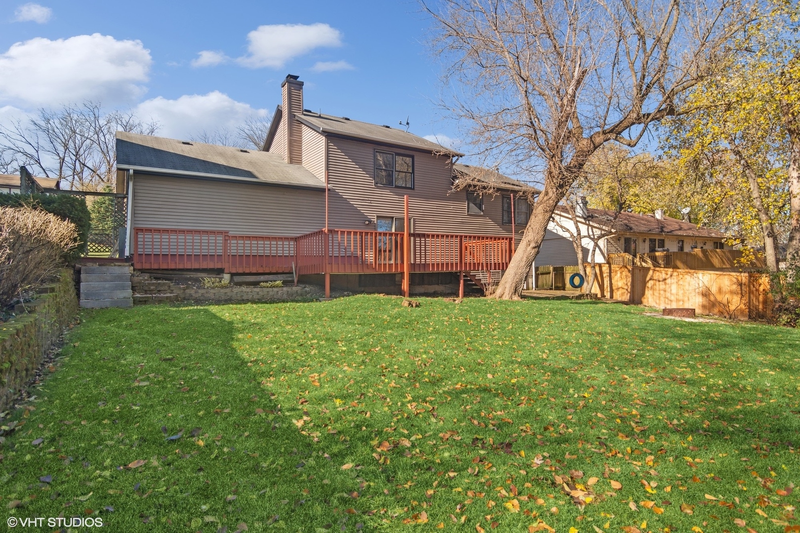 245 Thomas Street Cary, IL 60013 - Photo 21 of 28 a view of a house with a yard