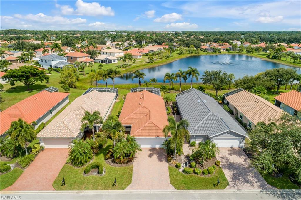 19633 Villa Rosa Loop Estero, FL 33967 - Photo 37 of 50 Aerial view with a water view