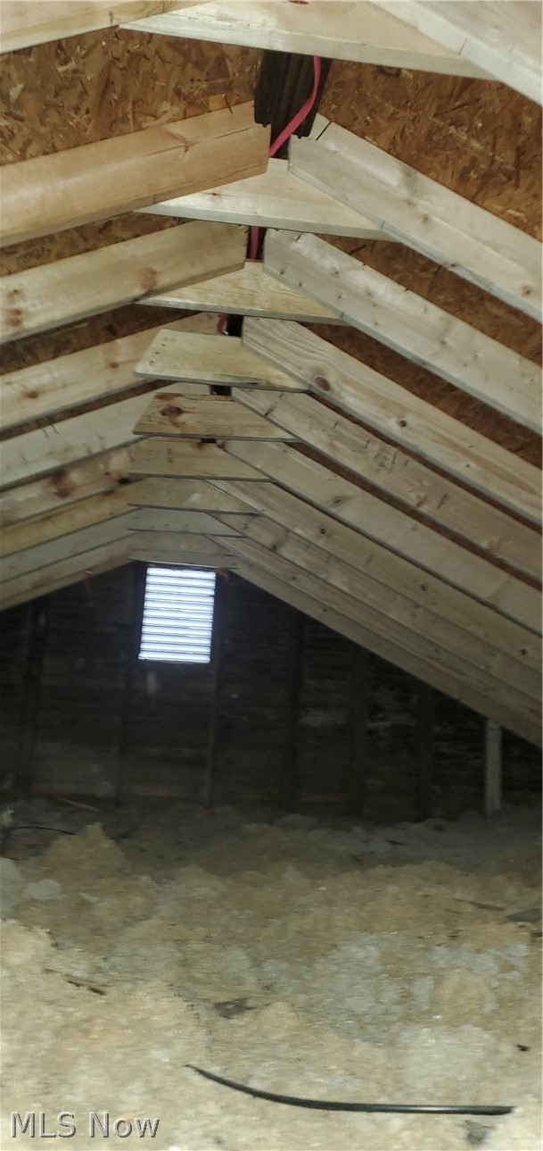 724 Briggs Road Leavittsburg, OH 44430 - Photo 34 of 38 new roof trusses and view of insulated attic