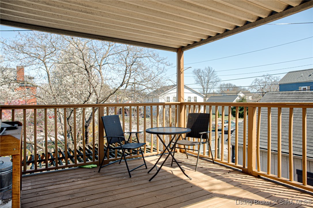 1014 East Spring Street New Albany, IN 47150 - Photo 30 of 51 2nd floor patio/deck