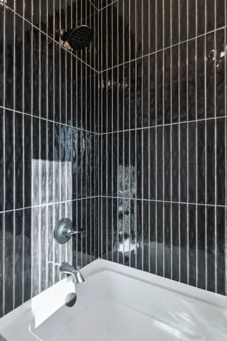 a view of a balcony with a pot