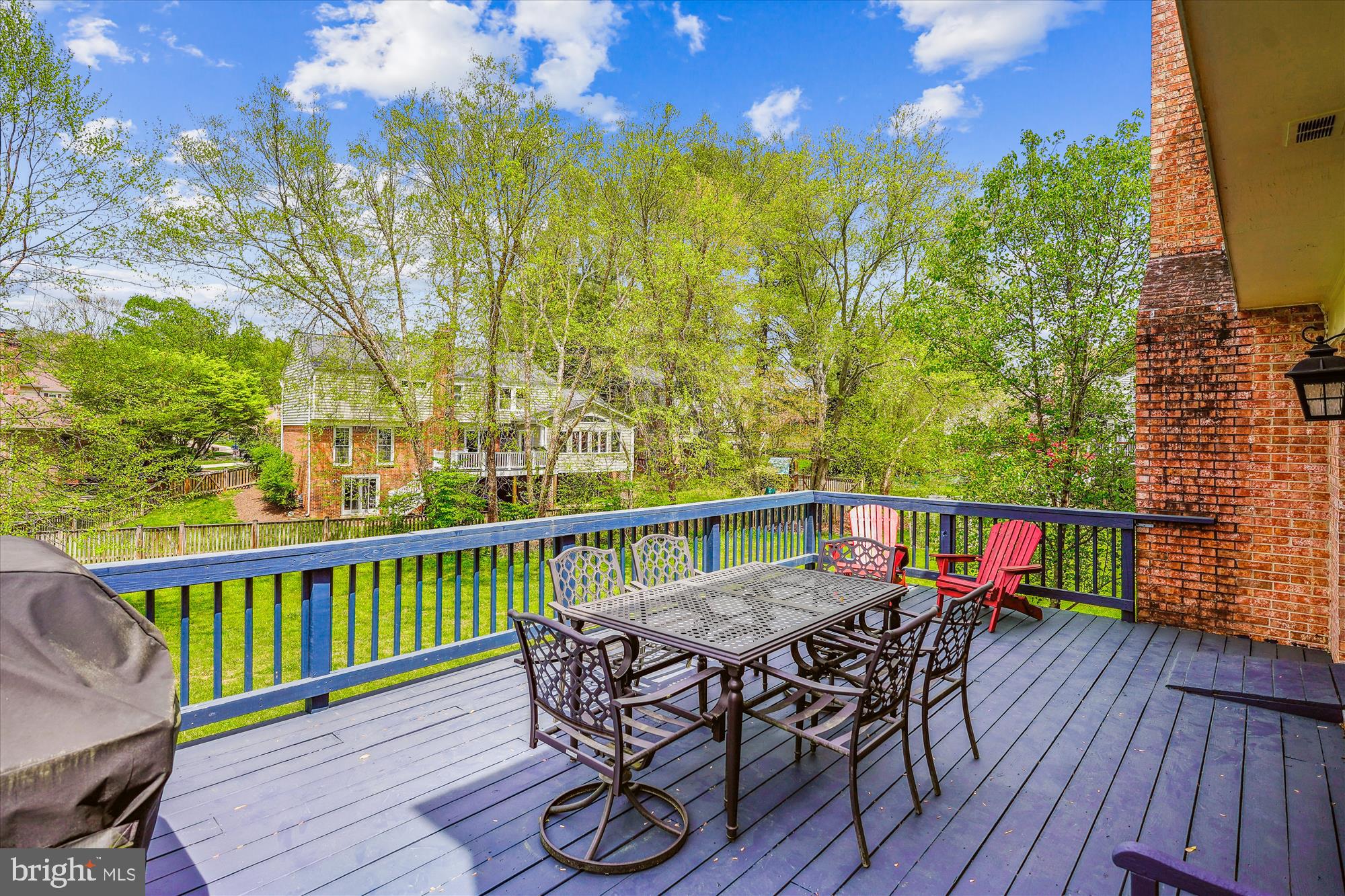 9117 Paddock Lane Potomac, MD 20854 - Photo 27 of 69 a view of a balcony with furniture