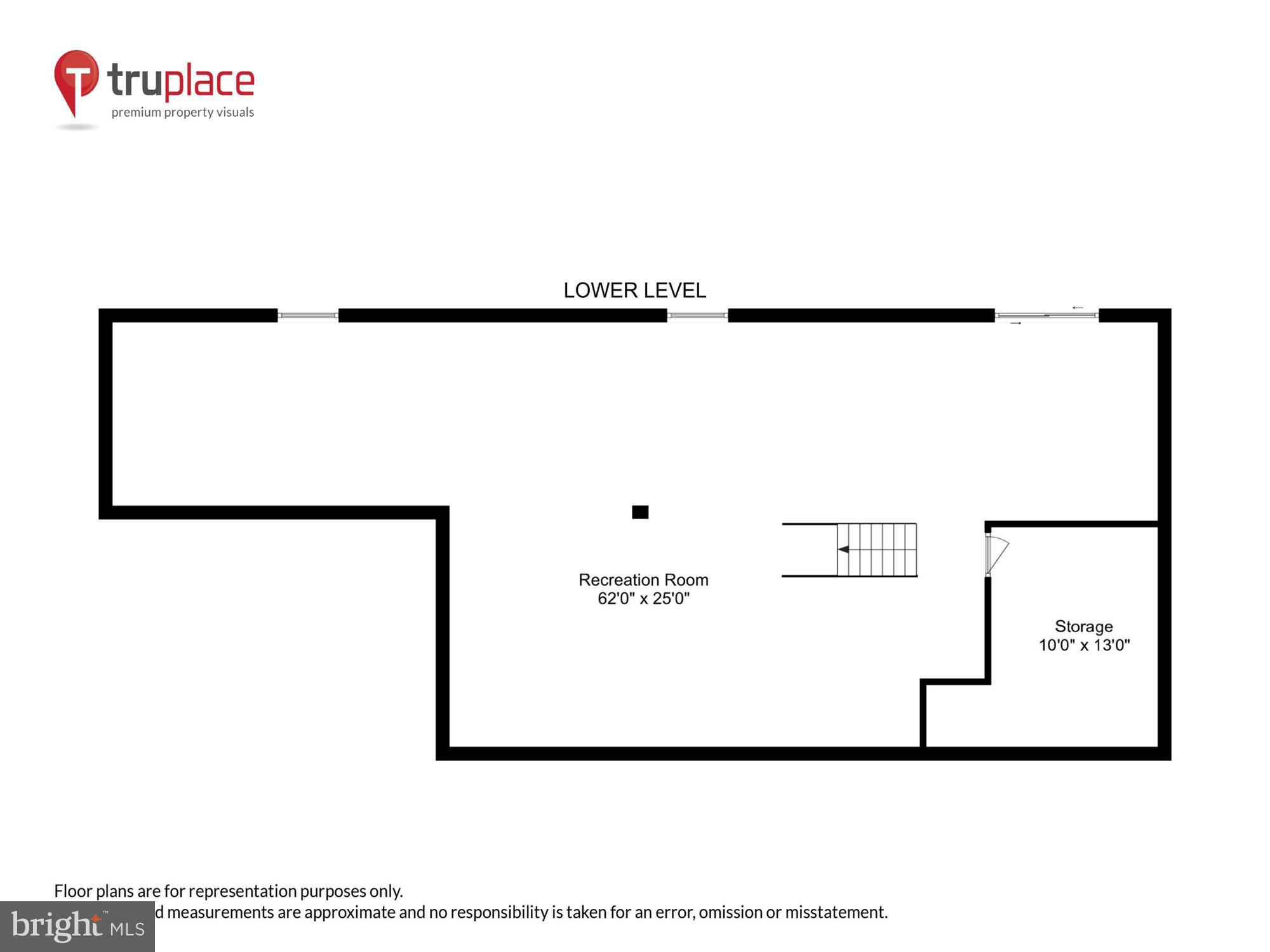 9117 Paddock Lane Potomac, MD 20854 - Photo 58 of 69 Lower Level (Labels & Measurements)