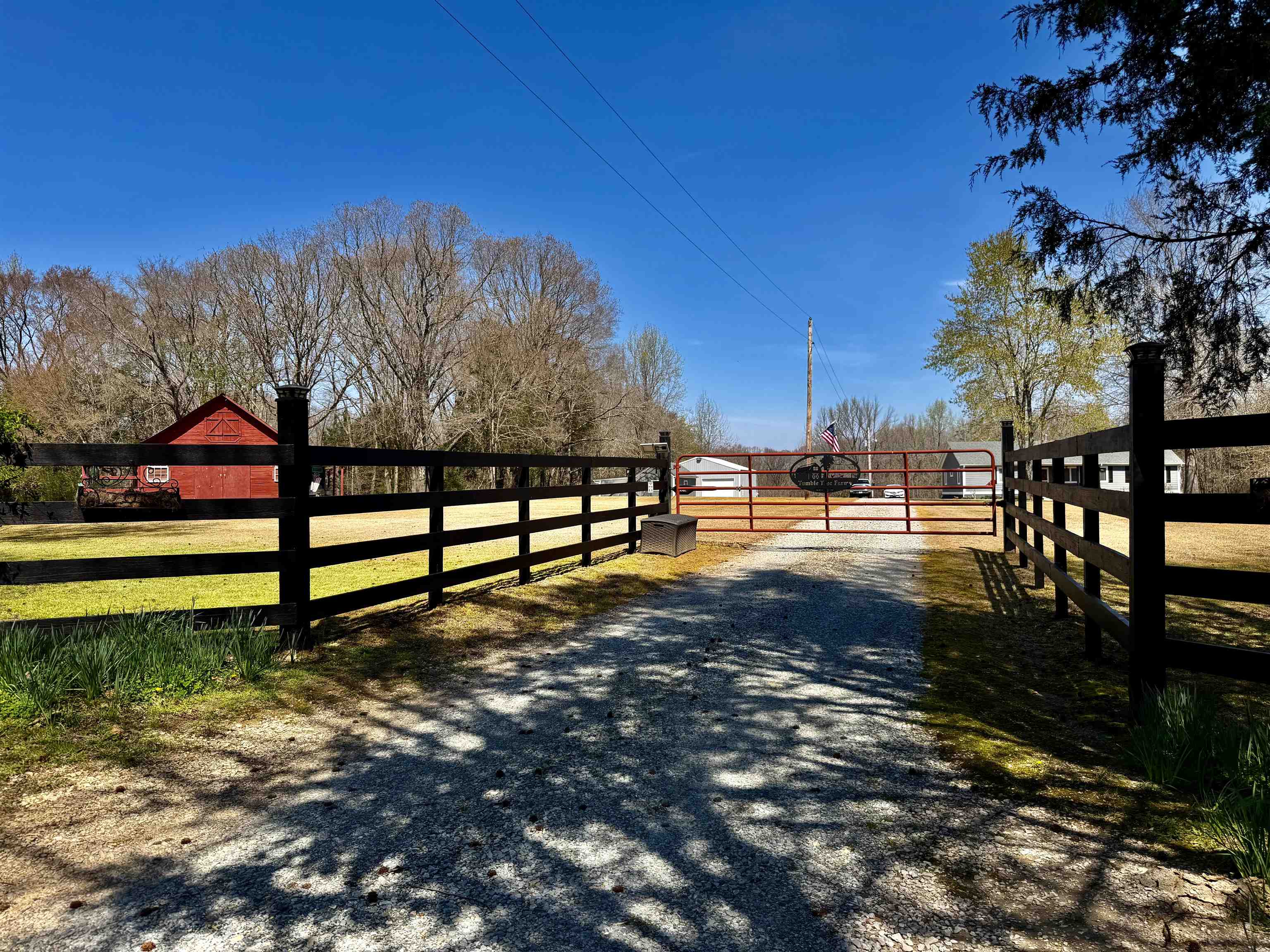 a view of street with houses