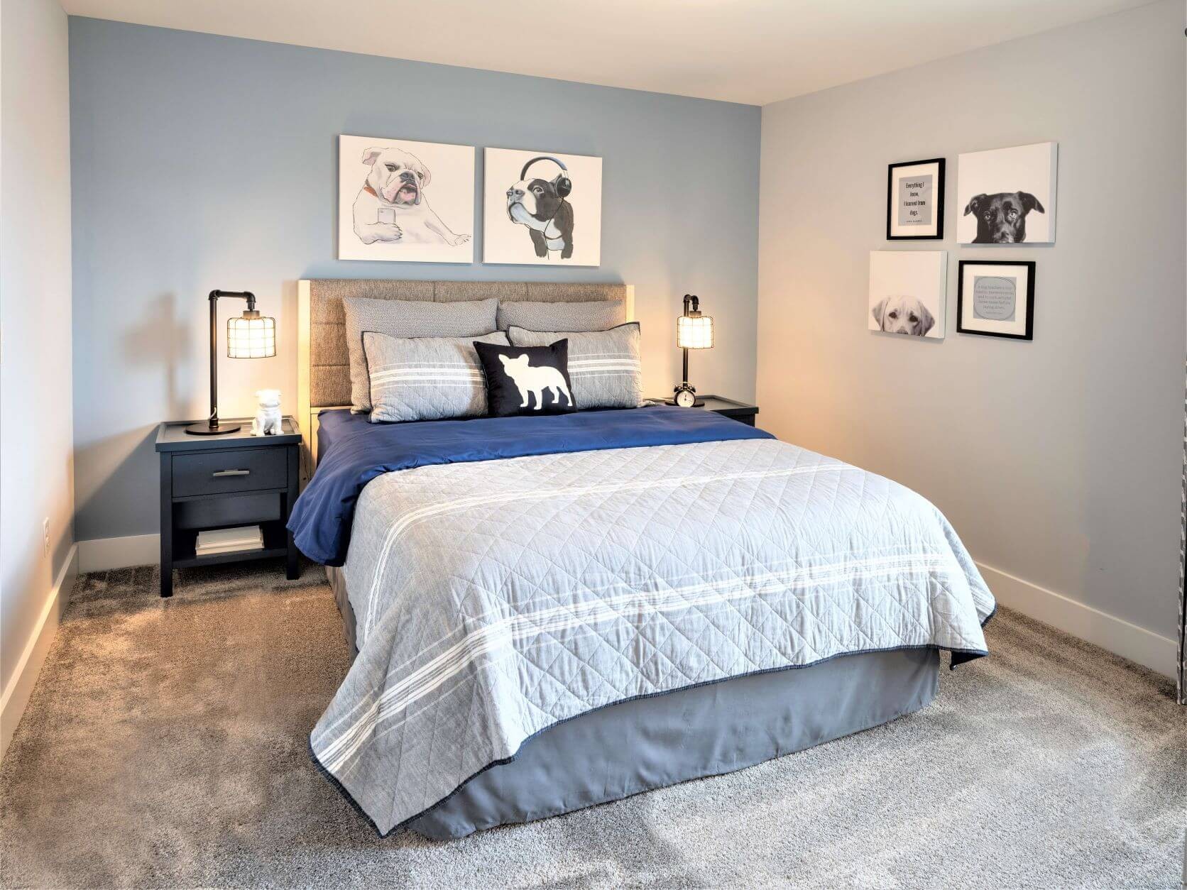693 Castle Road Mount Juliet, TN 37122 - Photo 14 of 18 a bedroom with a bed and a table