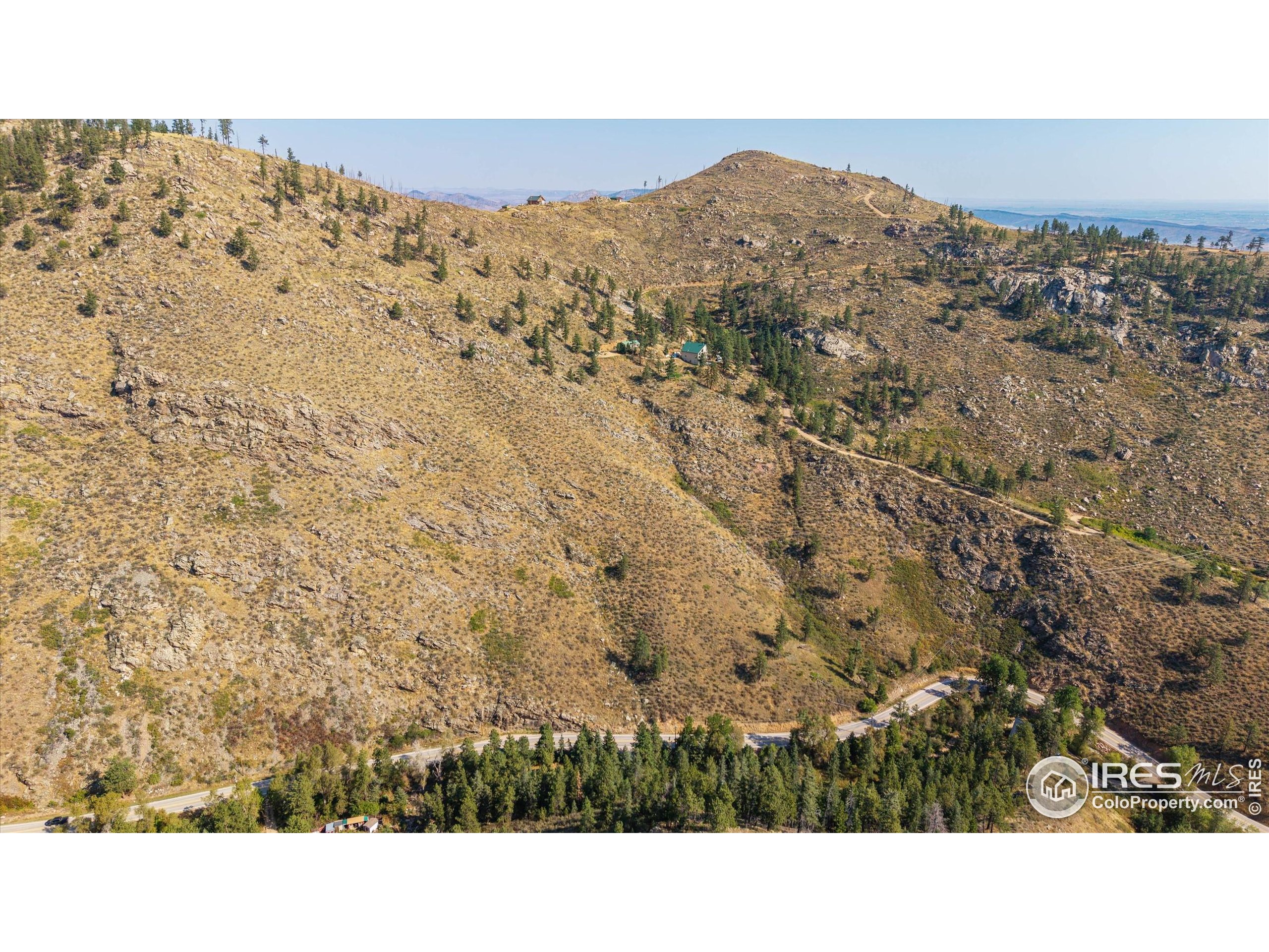 0 Pine Acres Way Bellvue, CO 80512 - Photo 12 of 29 a black and white photo of a house
