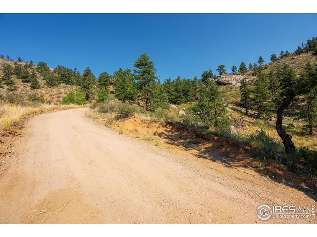 a view of mountain and tree