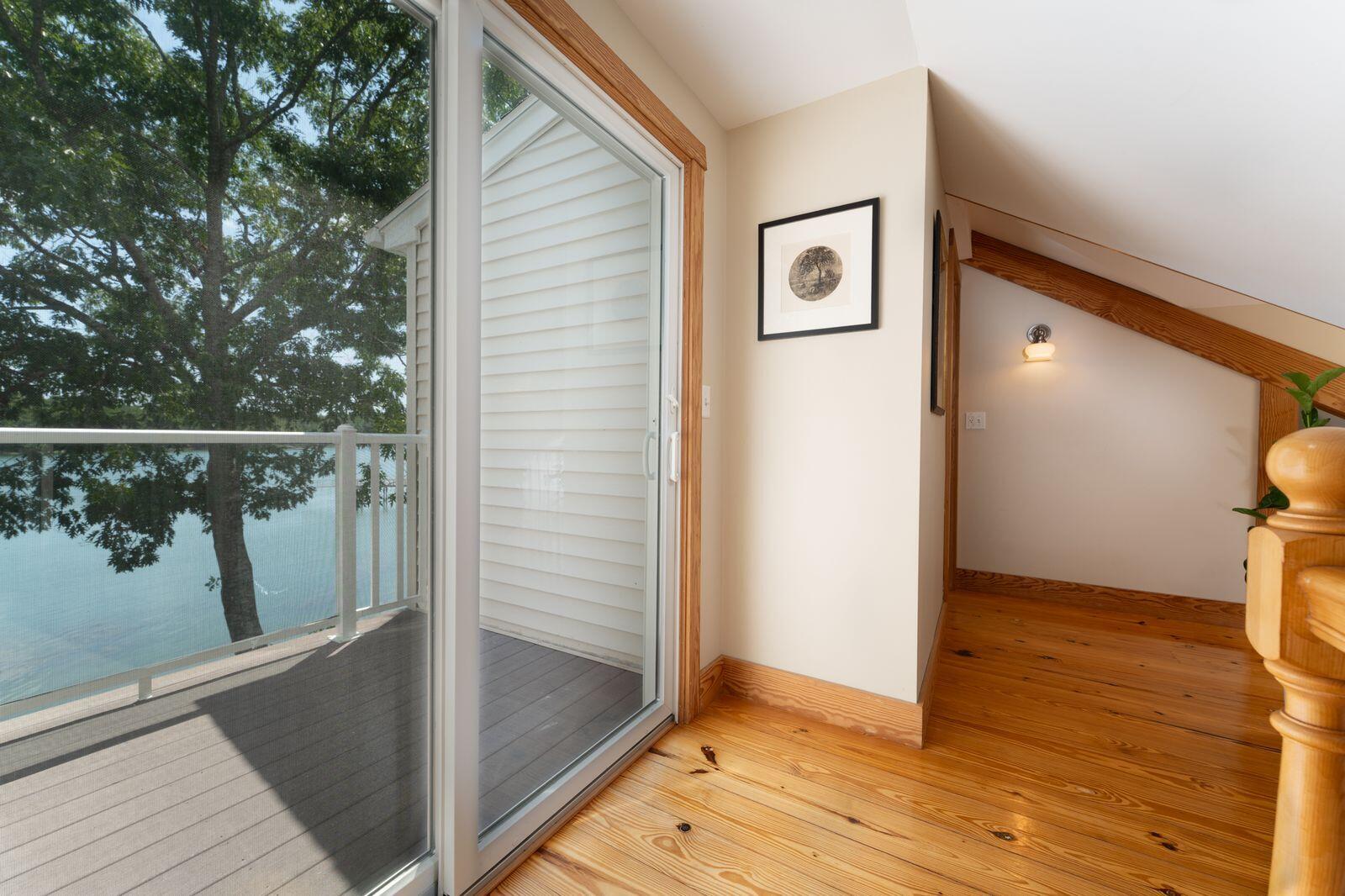 138 Hildreth Road Harpswell, ME 04079 - Photo 22 of 39 138 Hildreth upstairs balcomy