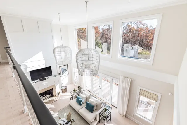 a picture of a living room with furniture