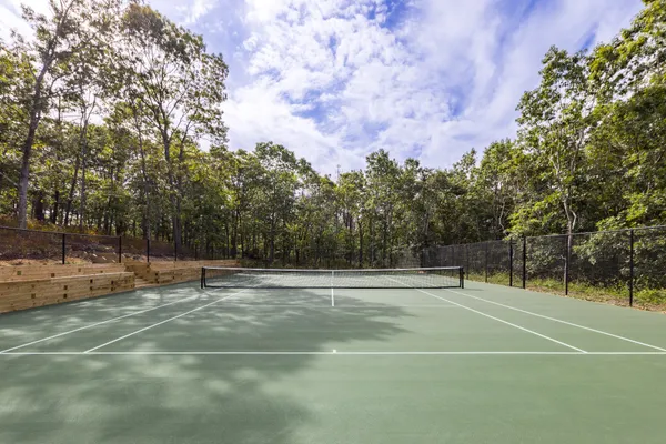 a view of a tennis court