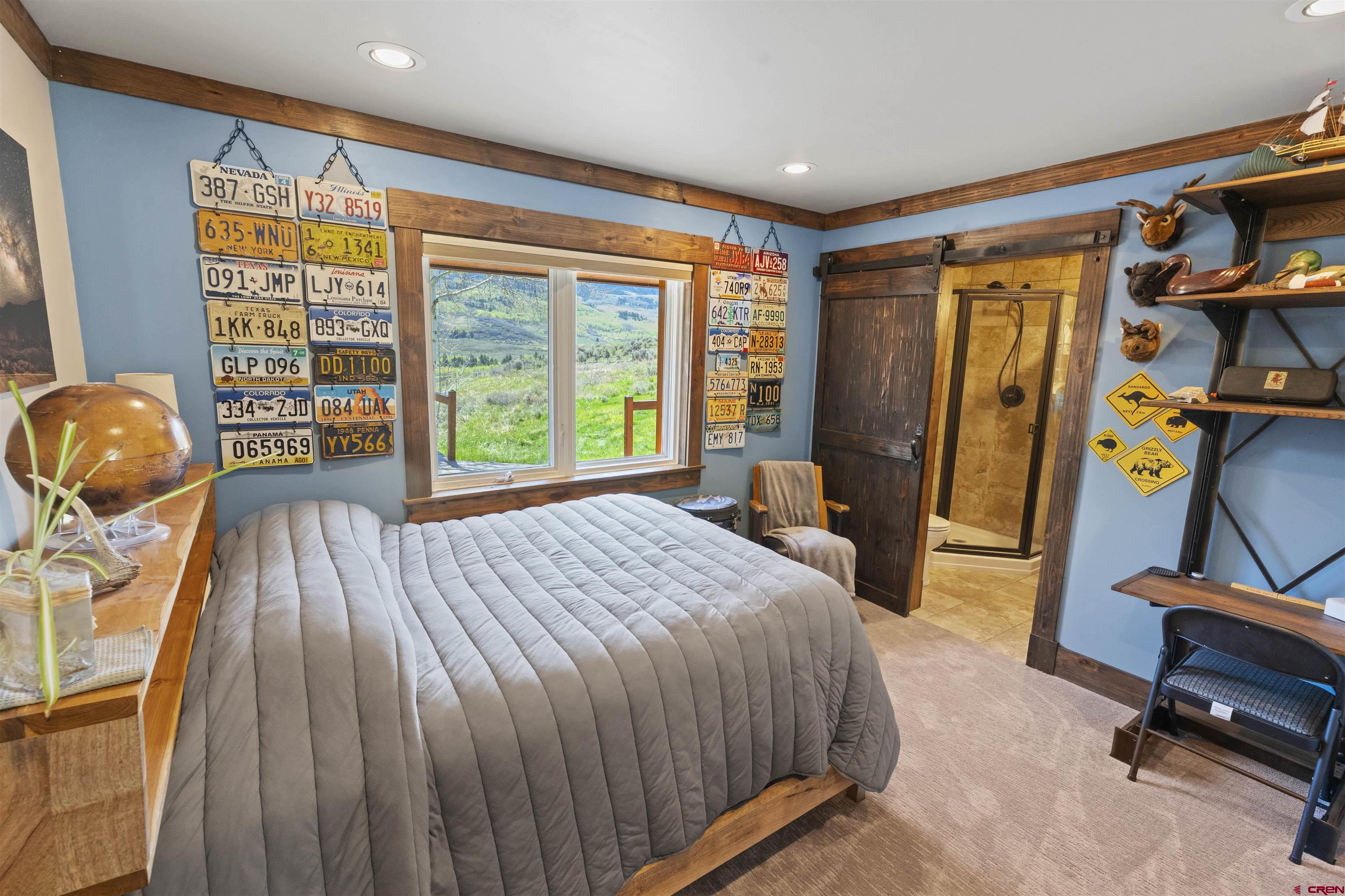 684 Falcon Way Montrose, CO 81403 - Photo 18 of 43 a bedroom with a bed and a large window