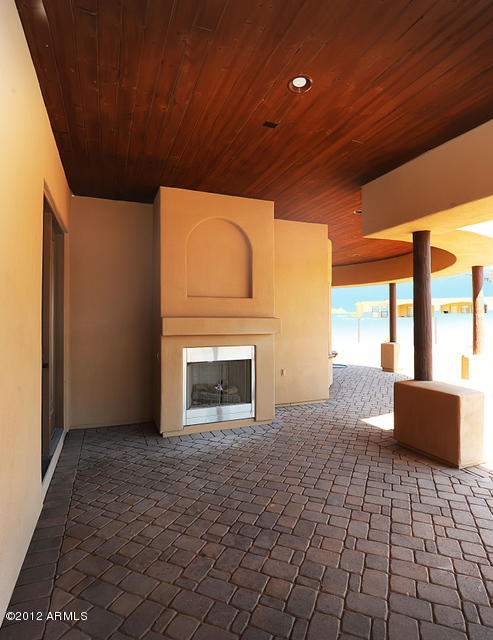 1108 West Maddock Road Phoenix, AZ 85086 - Photo 24 of 26 outside fireplace