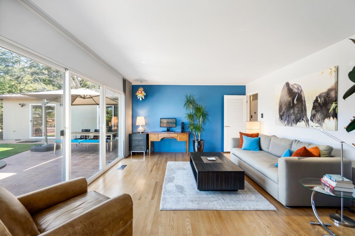 863 Viewridge Drive San Mateo, CA 94403 - Photo 22 of 50 a living room with furniture and a couch