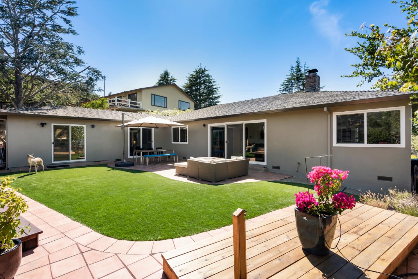 863 Viewridge Drive San Mateo, CA 94403 - Photo 24 of 50 front view of a house with a yard