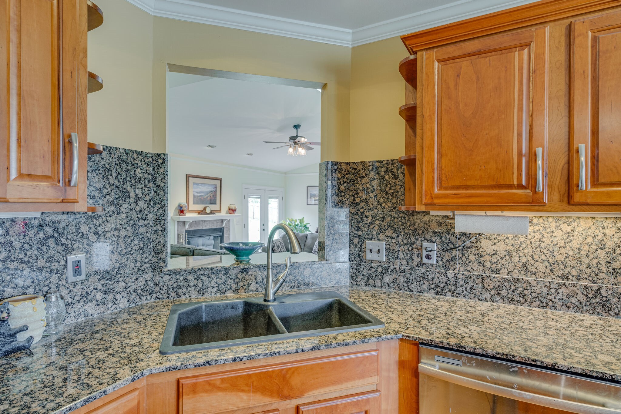 600 Cooks Hill Road Mount Juliet, TN 37122 - Photo 22 of 50 a kitchen with a sink and a wooden cabinets