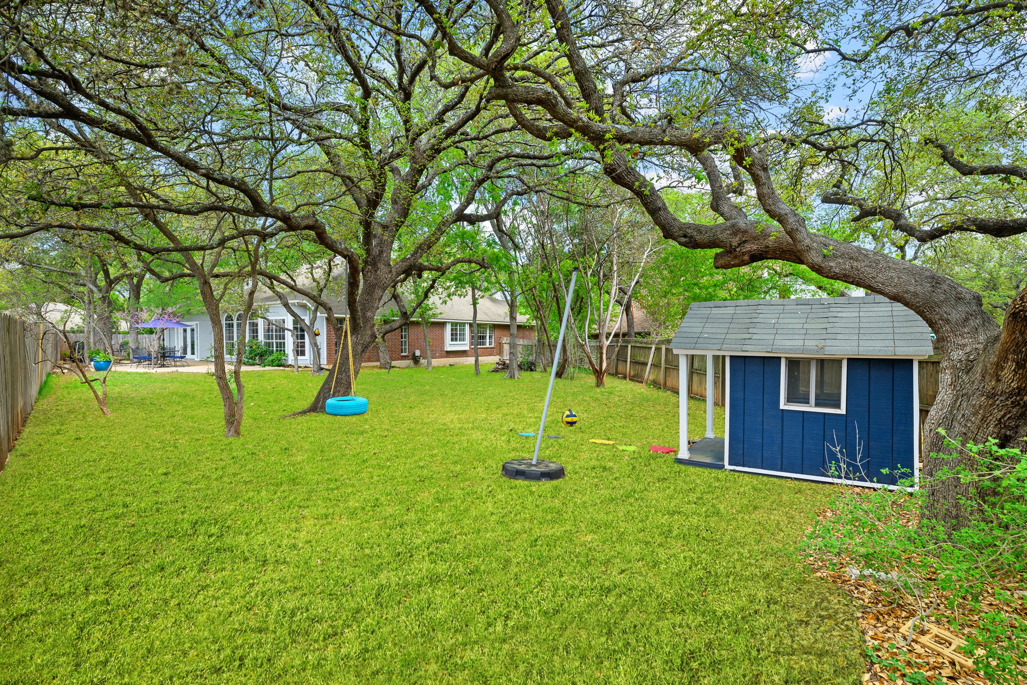 4801 Counts Cove Austin, TX 78749 - Photo 26 of 40 a view of a house with a backyard