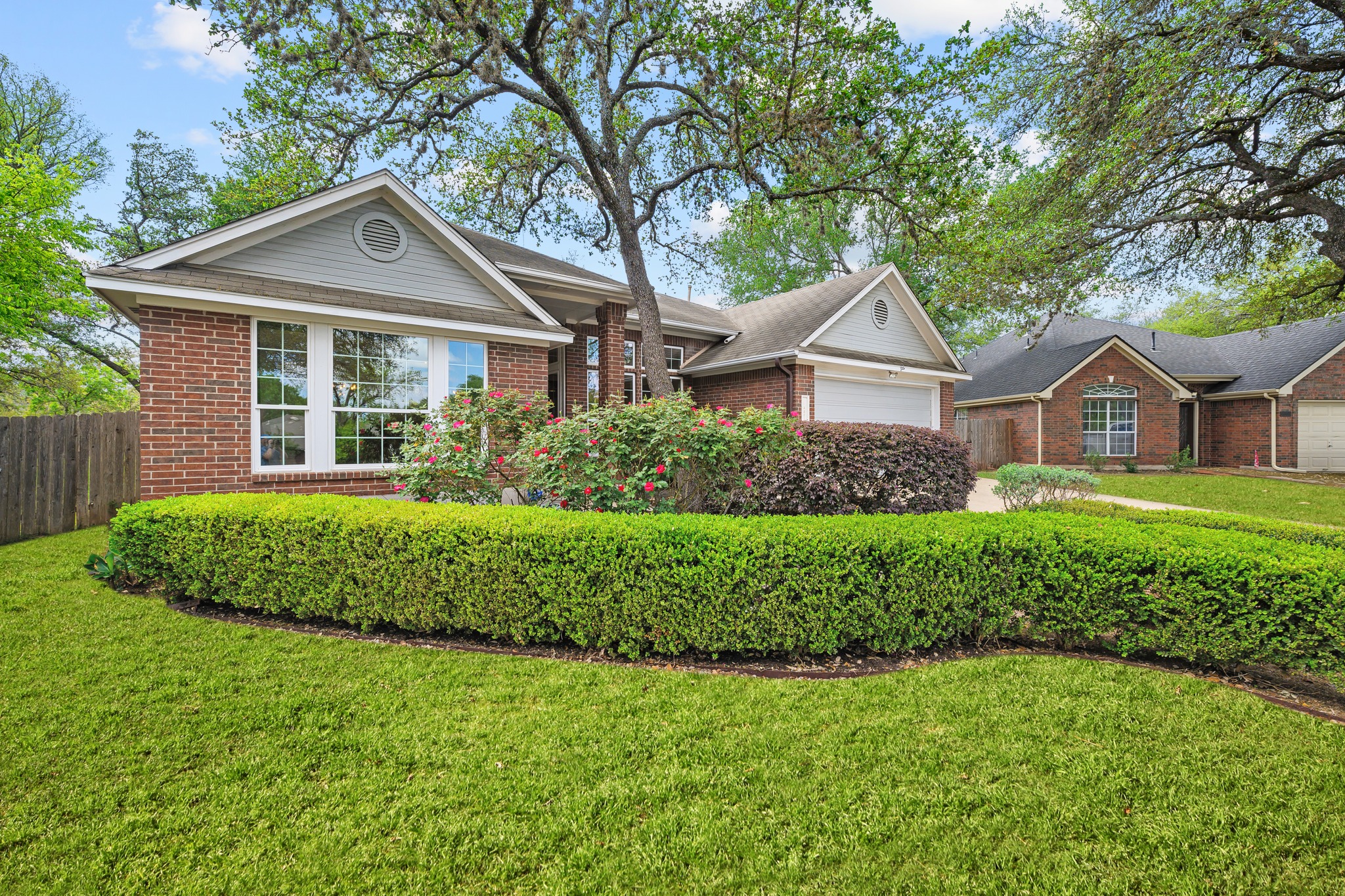 4801 Counts Cove Austin, TX 78749 - Photo 33 of 40 a front view of a house with a garden