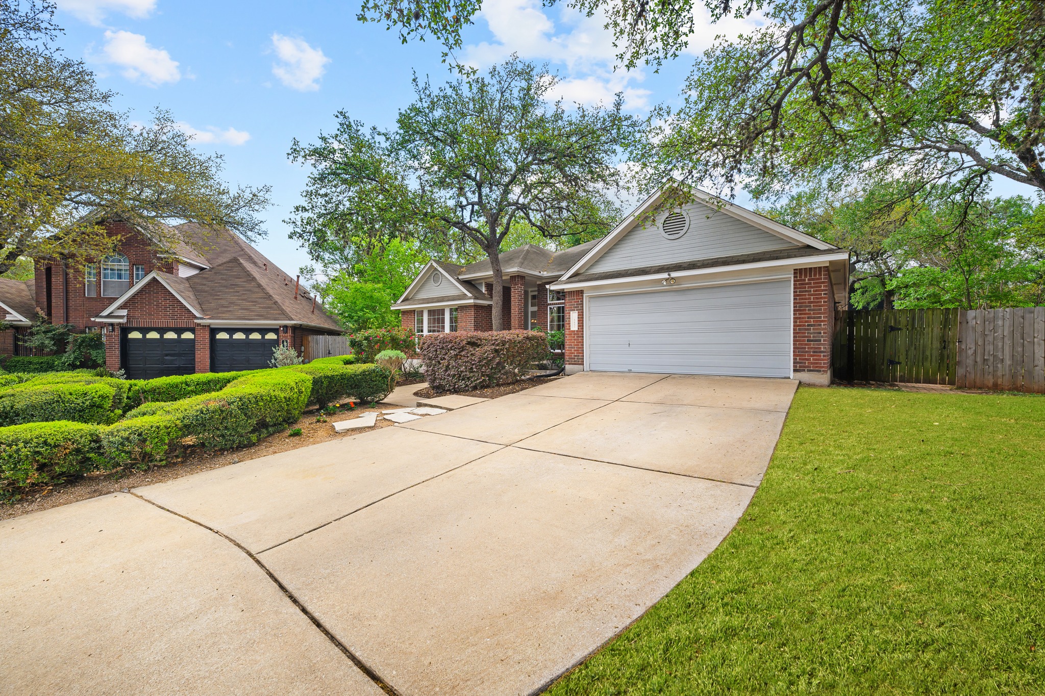 4801 Counts Cove Austin, TX 78749 - Photo 35 of 40 a front view of house with yard and trees