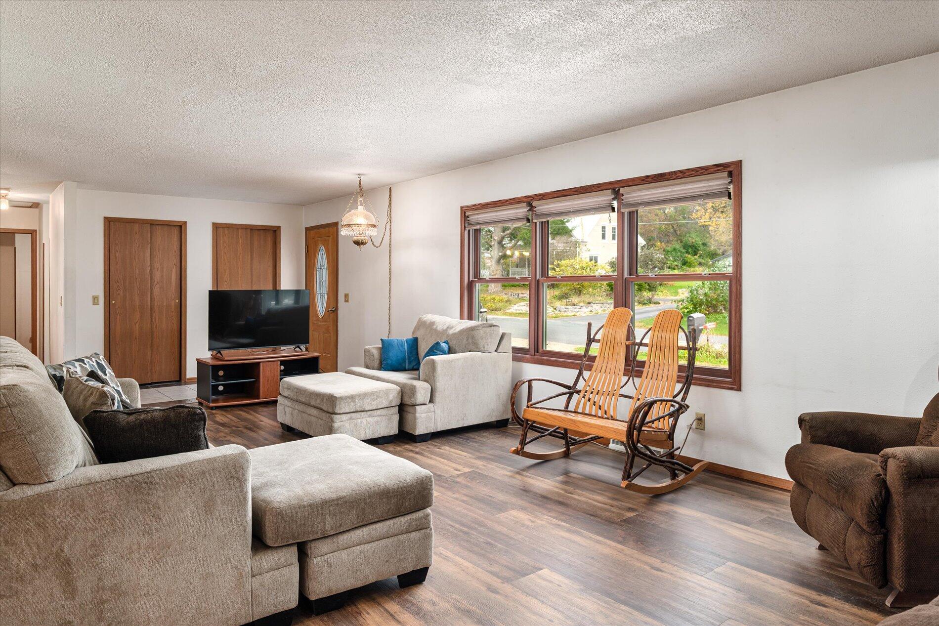 215 Coon Prairie Road Westby, WI 54667 - Photo 6 of 20 Front Foyer into Living Room