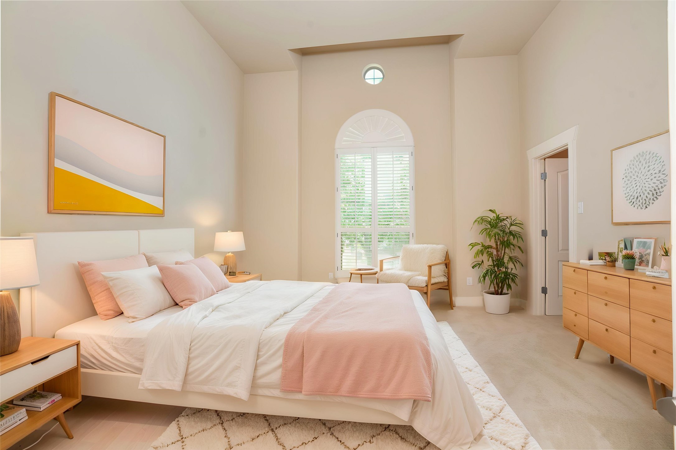 210 Rivulet Lane Austin, TX 78738 - Photo 18 of 28 Natural light illuminates this cozy bedroom, creating a serene and inviting atmosphere.