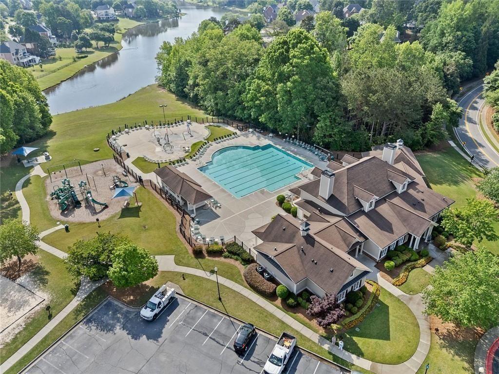 3318 Ridgemill Circle Dacula, GA 30019 - Photo 11 of 106 an aerial view of a house with outdoor space