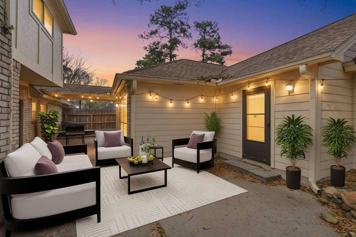18326 Lake Oaks Drive Spring, TX 77388 - Photo 28 of 37 Virtually staged backyard