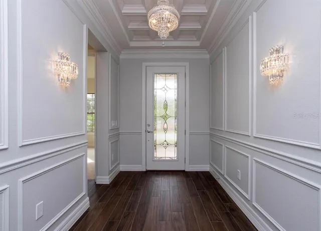 a view of a house with swimming pool