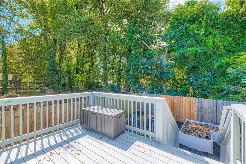 677 Ira Street Southwest Atlanta, GA 30310 - Photo 24 of 28 a view of wooden deck