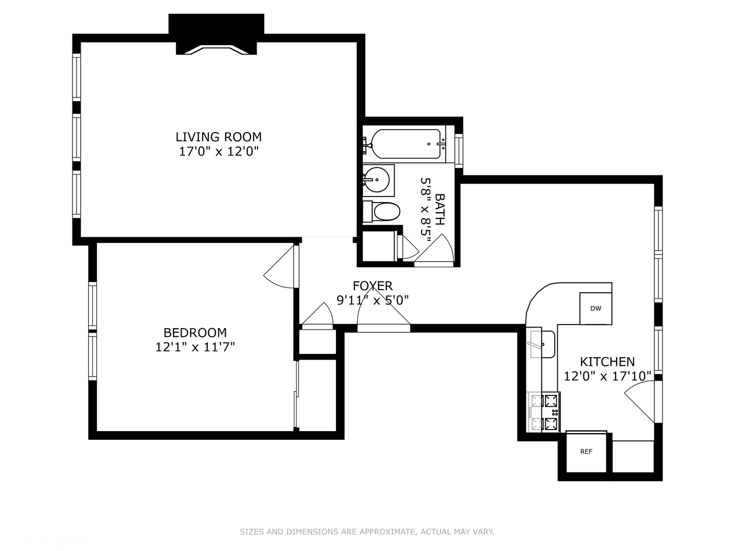 3317 West George Street, Unit 2 Chicago, IL 60618 - Photo 15 of 15 a picture of a book and a bed