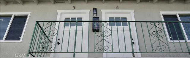a view of a entryway with a window