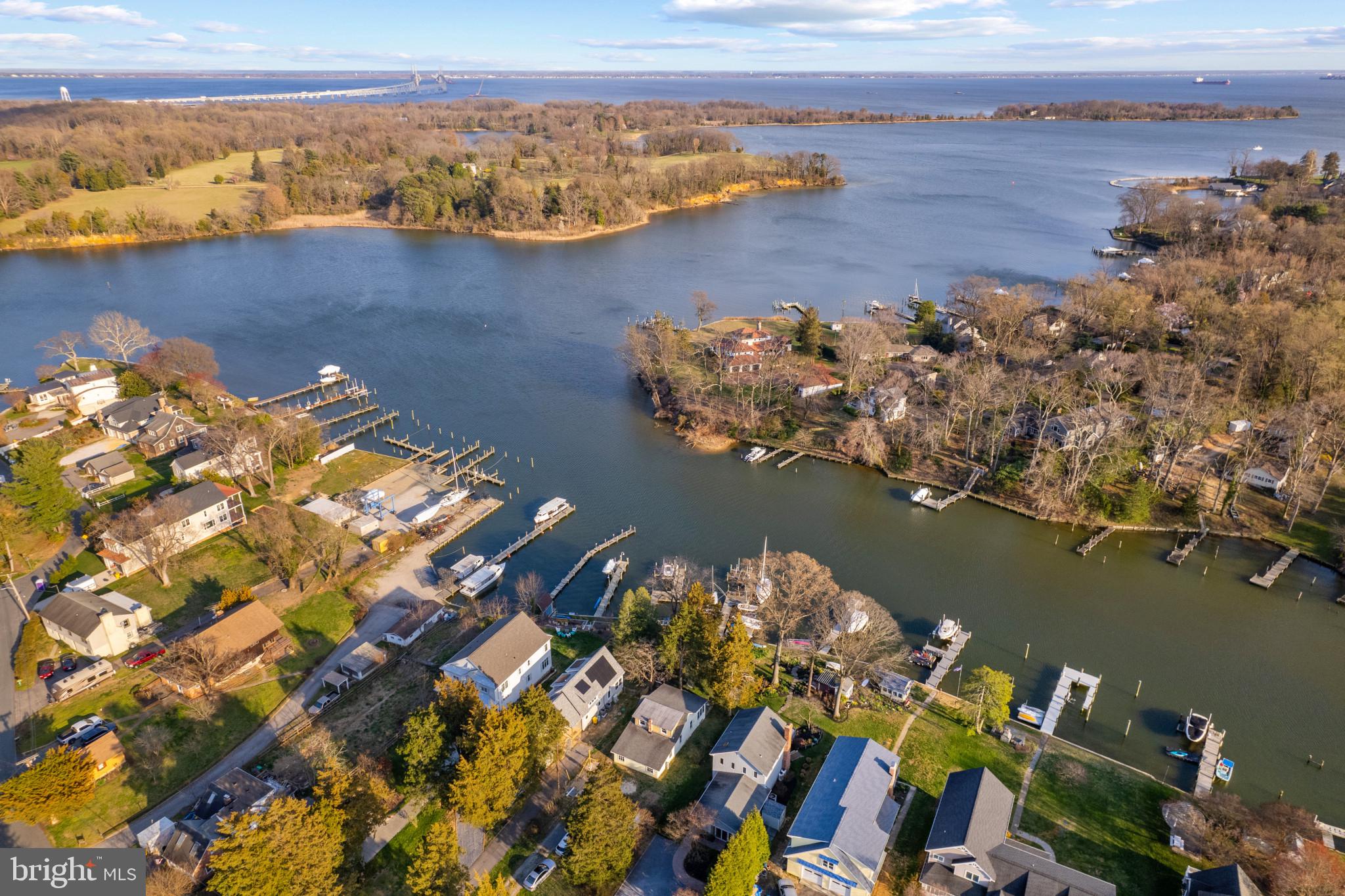 705 Red Cedar Road Annapolis, MD 21409 - Photo 29 of 35 Whitehall Creek out to the Chesapeake Bay