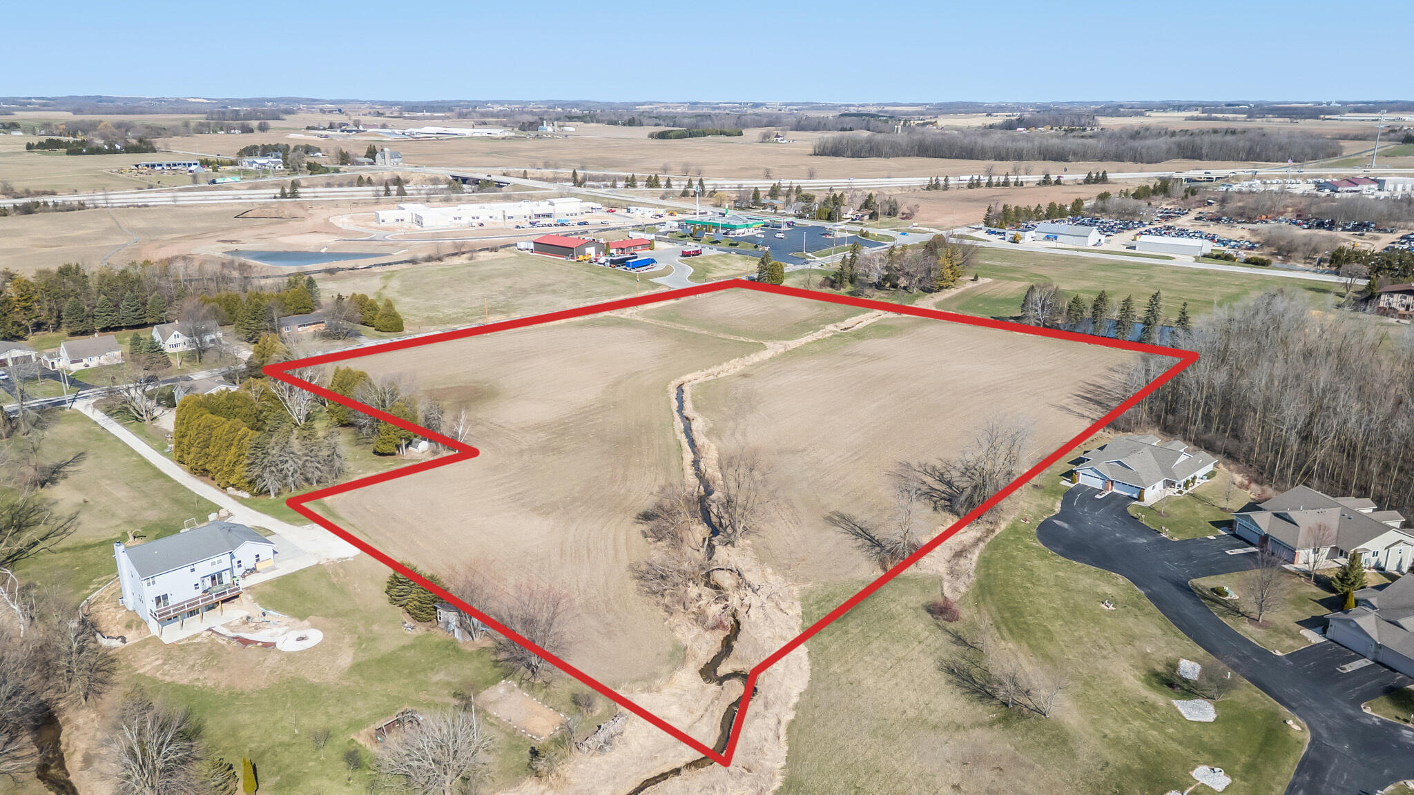 1261 Westview Street Cleveland, WI 53015 - Photo 6 of 6 Property Overview with Lot Lines