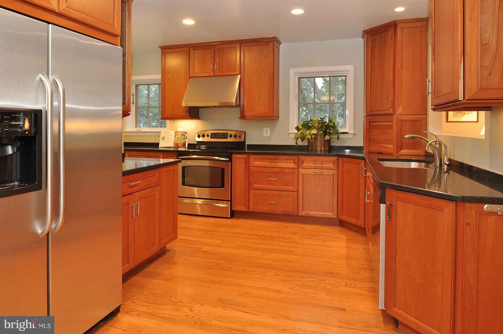 8046 Glendale Road Chevy Chase, MD 20815 - Photo 9 of 30 Spacious kitchen w/ custom cabinetry