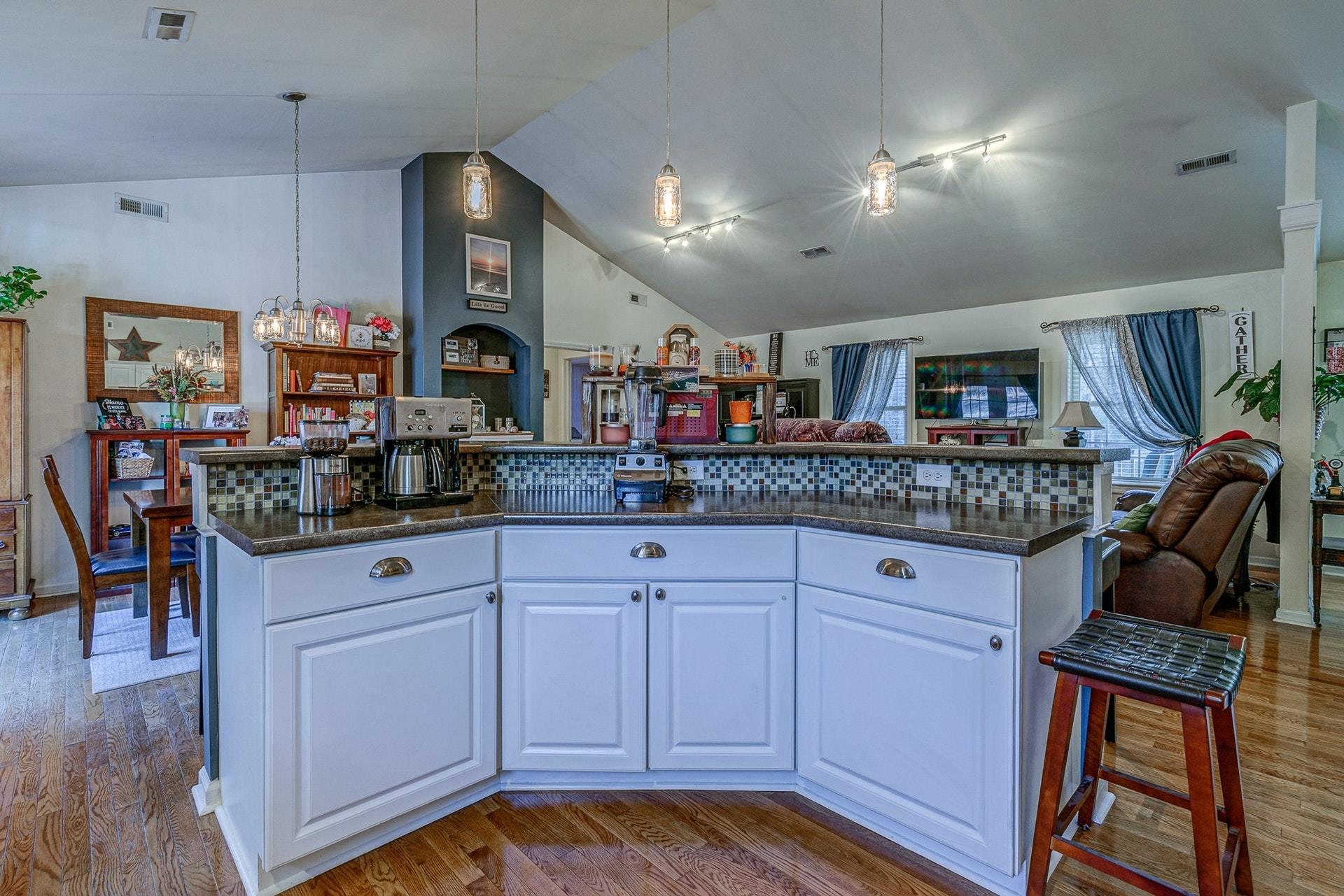 6597 Back Creek Road Boones Mill, VA 24065 - Photo 15 of 27 Breakfast bar with extra storage