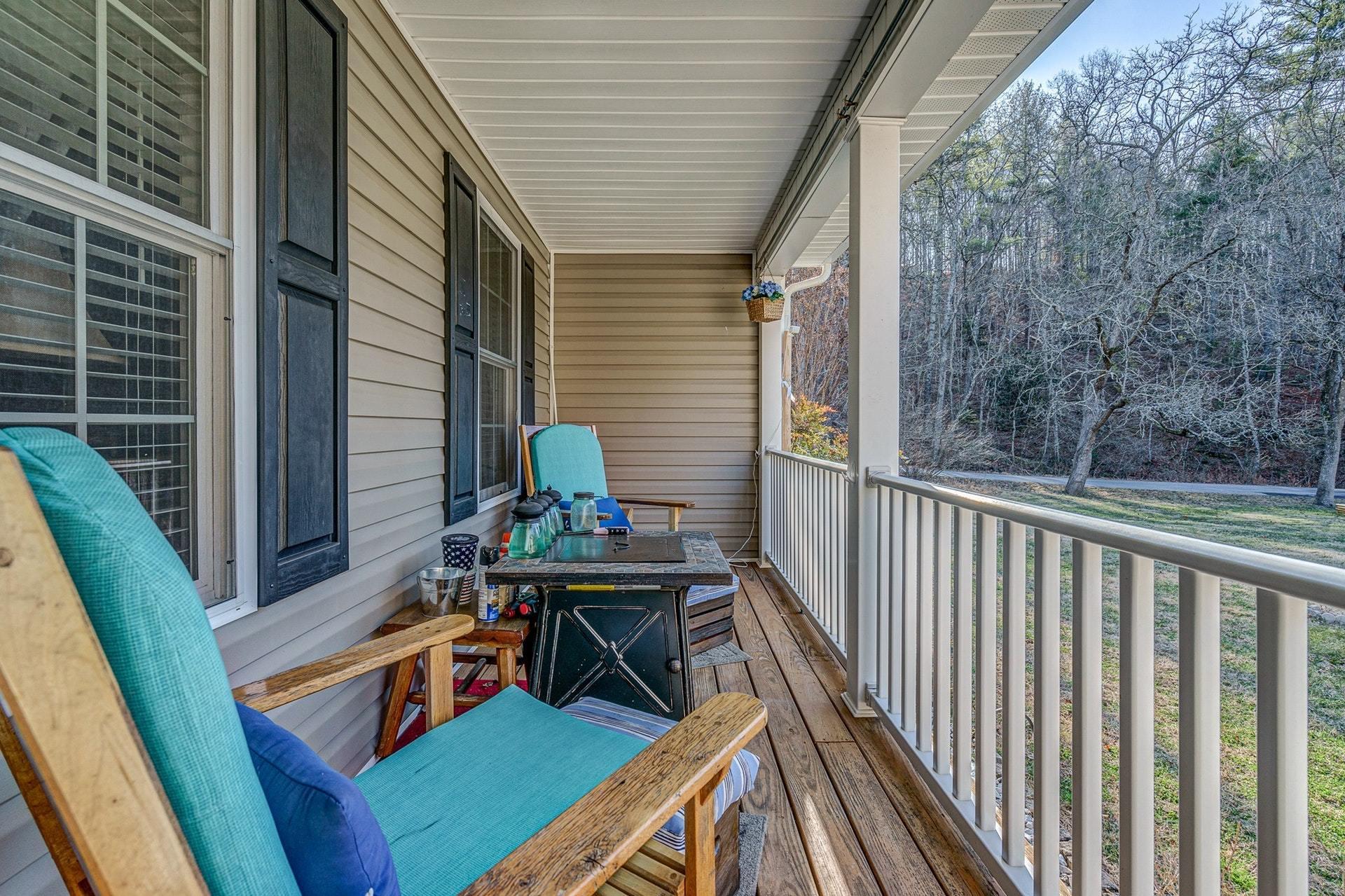 6597 Back Creek Road Boones Mill, VA 24065 - Photo 5 of 27 Relax on the covered porch