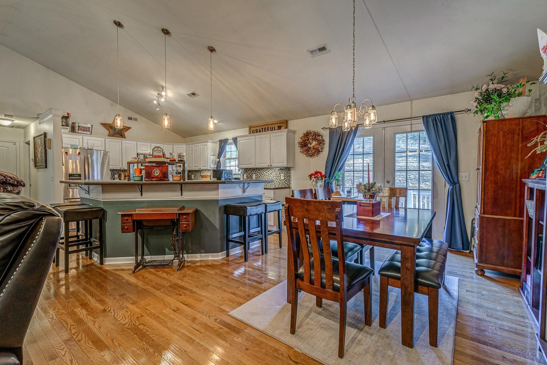 6597 Back Creek Road Boones Mill, VA 24065 - Photo 10 of 27 Dining area & Breakfast bar