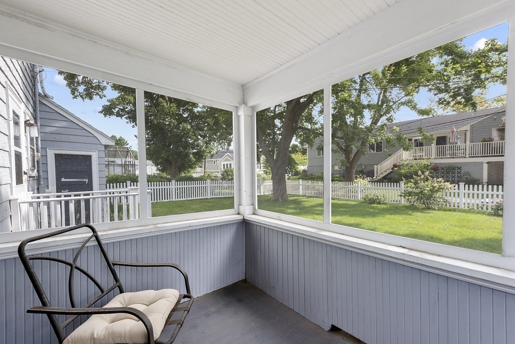 41 Sevinor Road Marblehead, MA 01945 - Photo 26 of 30 a view of a porch with furniture and garden