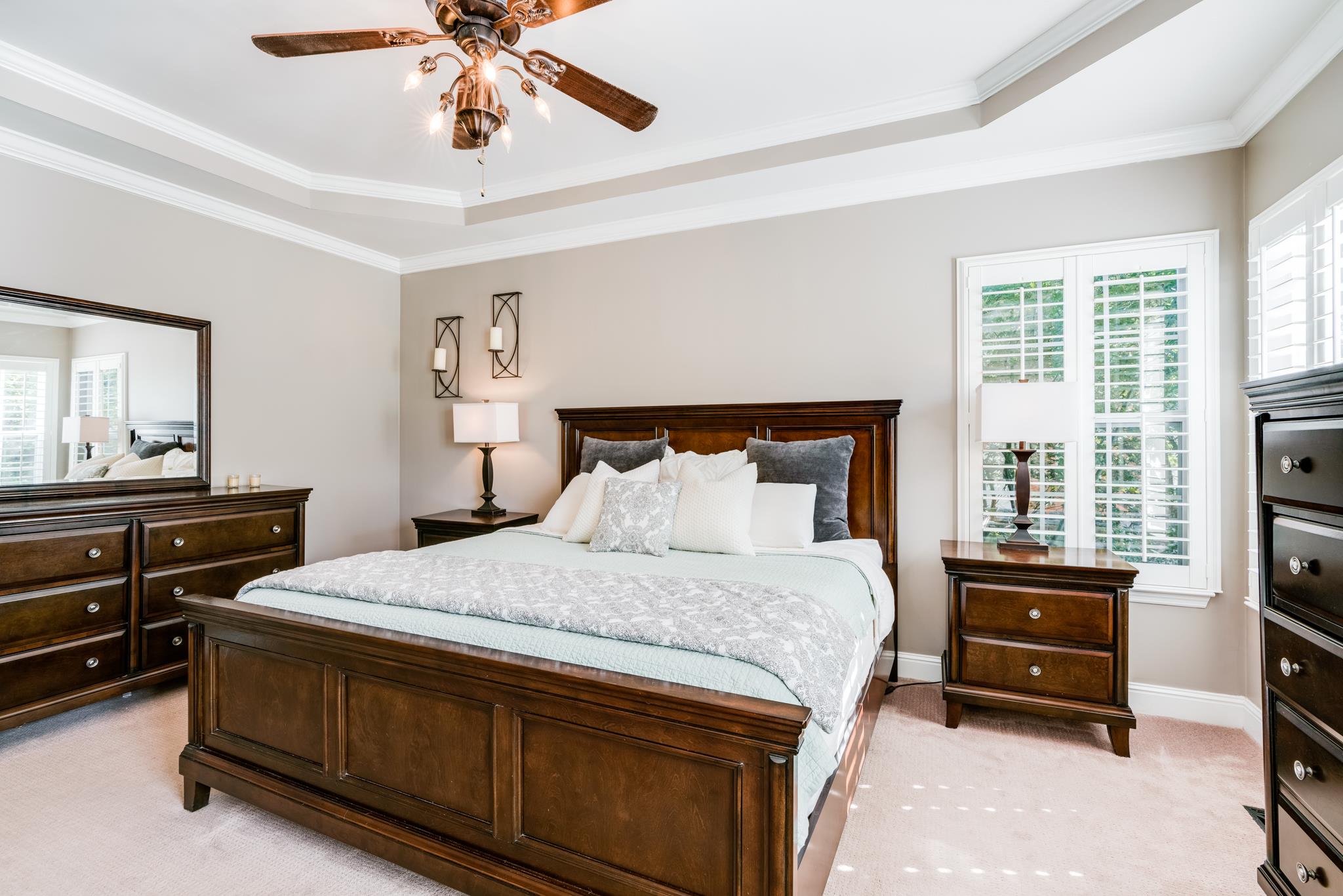 3126 Vera Valley Road Franklin, TN 37064 - Photo 17 of 30 a bedroom with a bed and a dresser