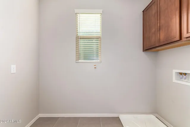 a bathroom with a window