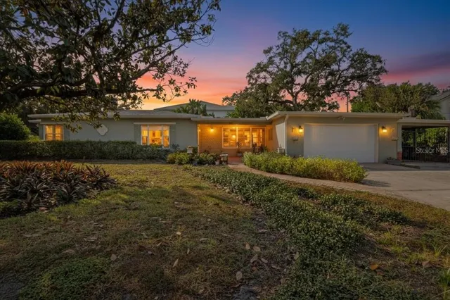 a view of outdoor space and yard