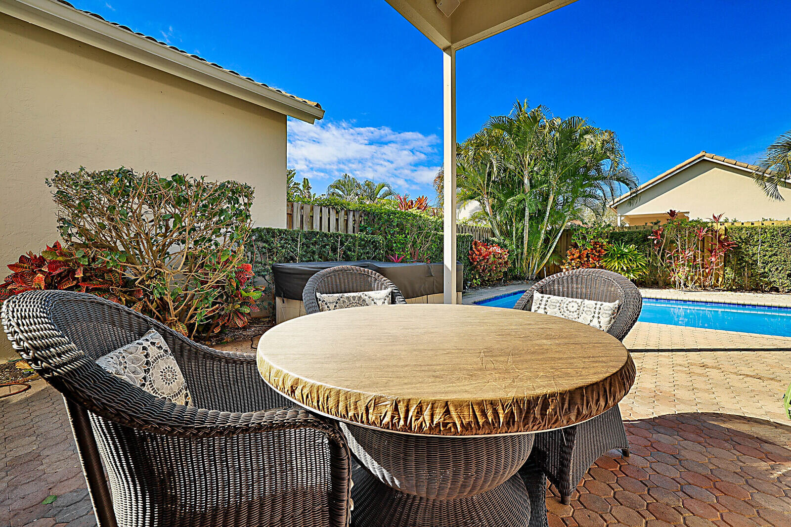 6655 Northwest 25th Avenue Boca Raton, FL 33496 - Photo 26 of 33 a view of a balcony dining area