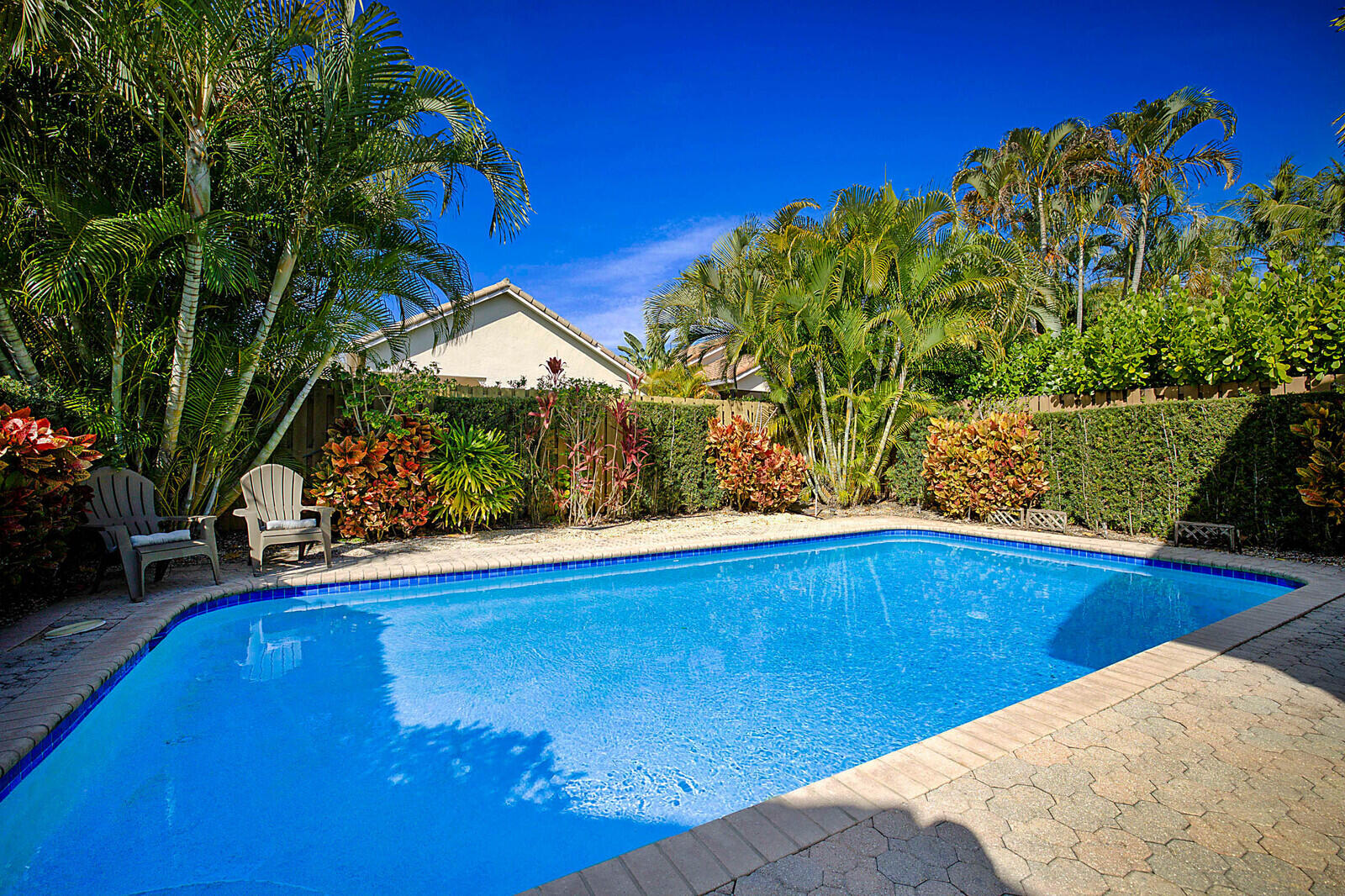 6655 Northwest 25th Avenue Boca Raton, FL 33496 - Photo 28 of 33 a view of a pool with a yard