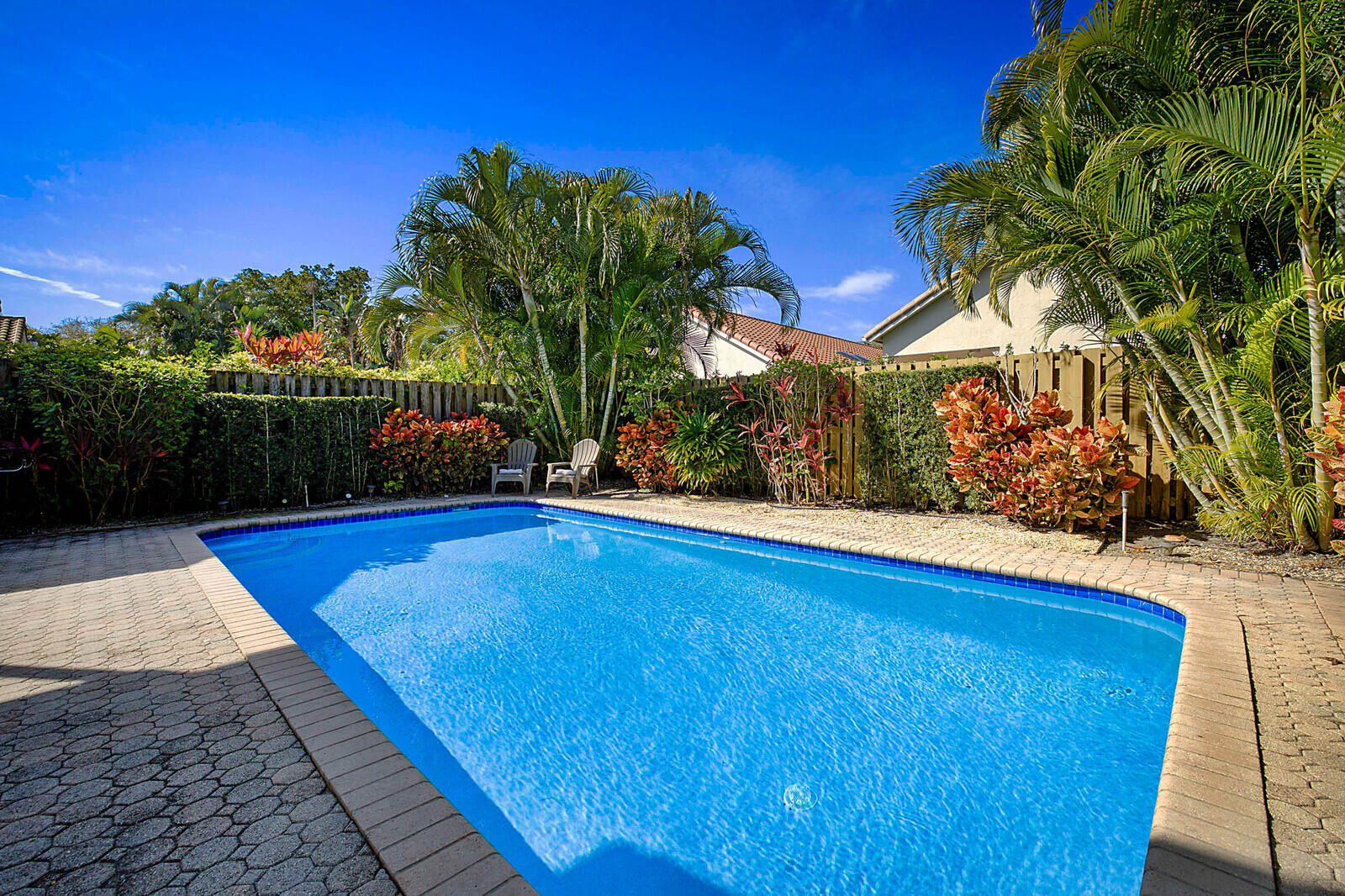 6655 Northwest 25th Avenue Boca Raton, FL 33496 - Photo 29 of 33 a view of a pool with a yard