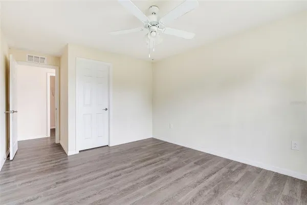 wooden floor in an empty room