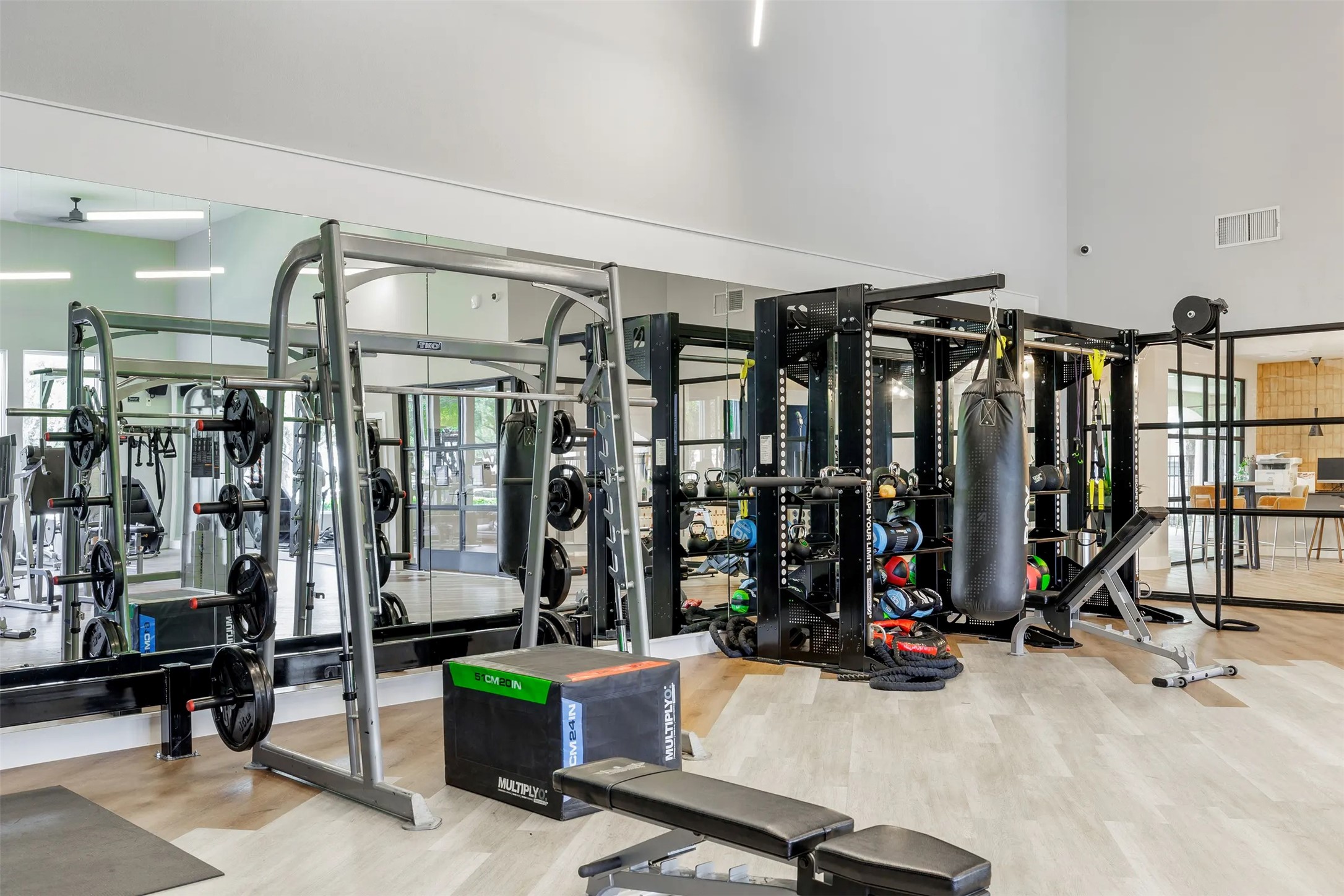 3201 Duval Road, Unit 131331 Austin, TX 78759 - Photo 21 of 22 a view of a room with gym equipment