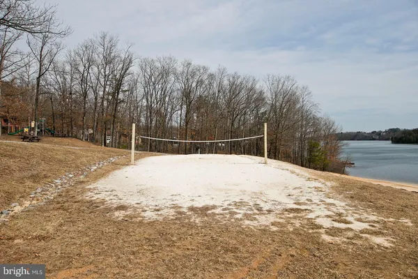 a view of outdoor space with seating